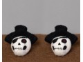 6cm Needle Felted Pirate Skull