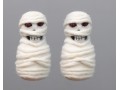 10cm Scary Felt Red Eyed Mummy