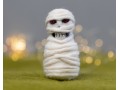 10cm Scary Felt Red Eyed Mummy