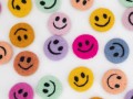 5cm Felt Smiley Emoji 5cm Felt Smiley Emoji