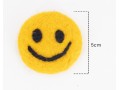 5cm Felt Smiley Emoji