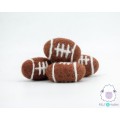 6cm Wool Felt American Football