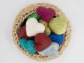 5cm Glitter Felt Heart