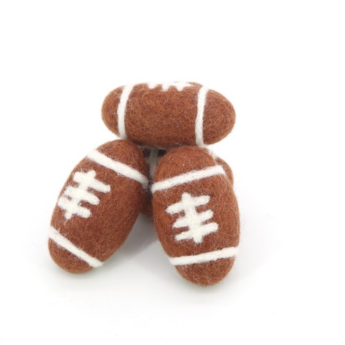 6cm Wool Felt American Football
