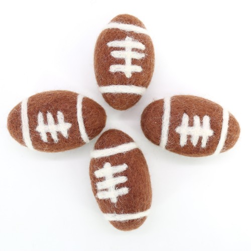 6cm Wool Felt American Football