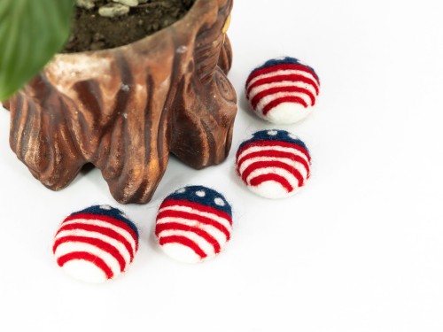 3cm Felt Badge - 4th Of July