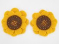 10cm Felt Sunflower