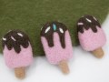 7cm Chocolate Felt Popsicle