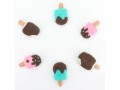 7cm Chocolate Felt Popsicle 7cm Chocolate Felt Popsicle