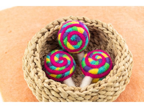8cm Felt Lollipop