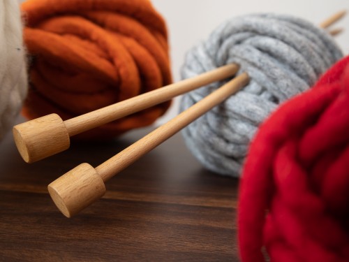 5mm Multi Color Felted Yarn for Crochet Projects