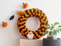 Wool Felt Halloween Themed Wreath