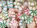Multicolor peppermint candy - Felt and Yarn