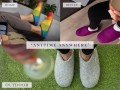 Yellow Wool Slippers
