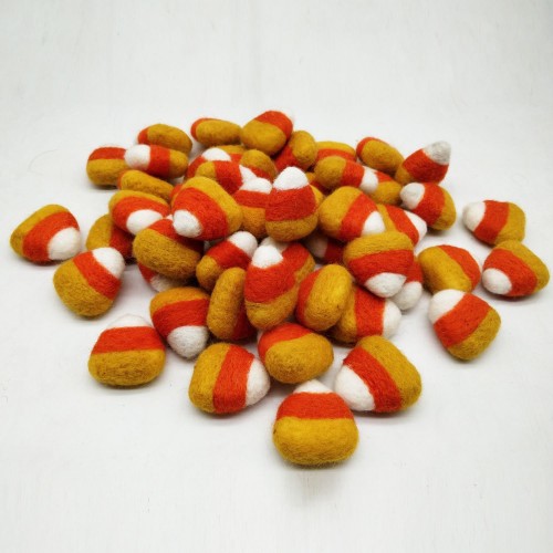 5cm Felt Candy Corn