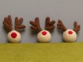 3cm Mini Felt Reindeer Head