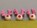 3cm Mini Felt Reindeer Head