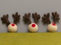 3cm Mini Felt Reindeer Head
