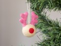 3cm Mini Felt Reindeer Head
