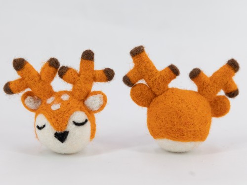 5cm Wool Felt Deer Head