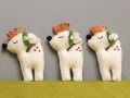 11cm Handmade Wool Felt Reindeer Ornament