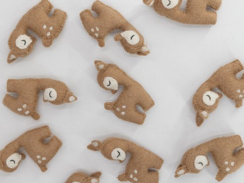 Felt Rudolph Christmas Ornament