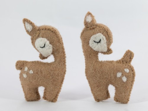 Felt Rudolph Christmas Ornament