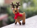 11x7cm Christmas Felt Reindeer