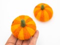 5cm Cute Halloween Cheeky Felt Pumpkin