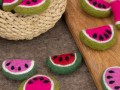 6cm Felt Watermelon Slice