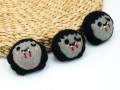 6.5cm Spooky Felt Vampire Girl