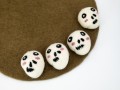 6cm Cheeky Wool Felt Skull