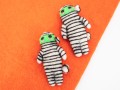 10cm Creepy Cute Felt Mummy