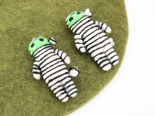 10cm Creepy Cute Felt Mummy