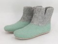 Gradient Mint Shade Felt Boot Gradient Mint Shade Felt Boot