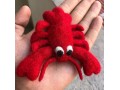 Wholesale Wool Felt Lobster Dog Toy