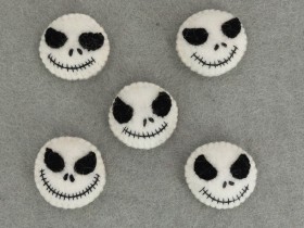 5cm Terrifying Stitched Skull