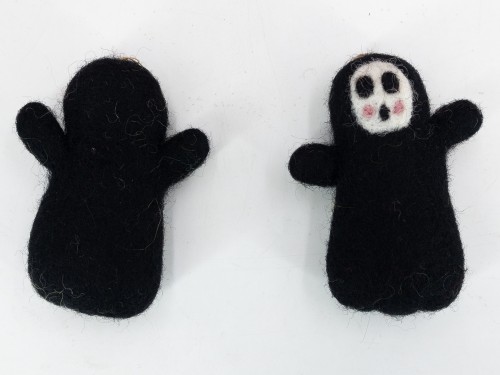 8cm Felt Screaming Ghost