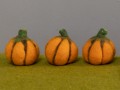 6cm Needle Felted Pumpkins