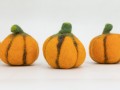 6cm Needle Felted Pumpkins