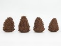 9cm Handmade Wool Felt Sheet Pinecone