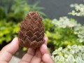 9cm Handmade Wool Felt Sheet Pinecone
