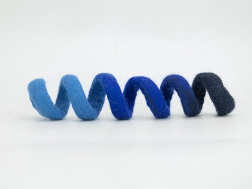 Wholesale Spiral Wool Felt Cat Fetch Toy
