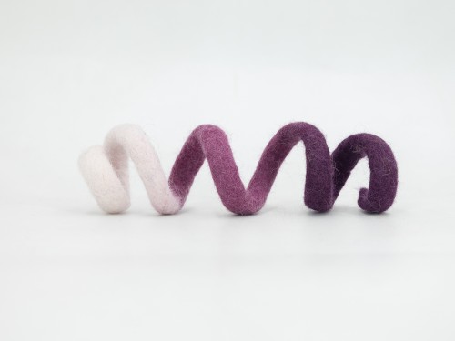 Wholesale Spiral Wool Felt Cat Fetch Toy