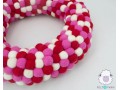 Felt Balls Spring and Summer Wreath