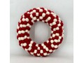 Wool Felt Ball Red & White Wreath