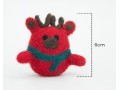 6cm Felt Reindeer with Scarf