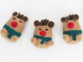 6cm Felt Reindeer with Scarf