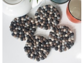 10cm Marbled Grey and Black...