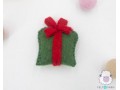 Wool Felt Stitched Christmas Present Box